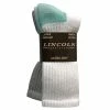 Lincoln Outfitters Women's Ultra-Dry Crew Socks 2 Pack - L2/949-G/W - Socks Women's -Lincoln Outfitters Store 08a7f77adf89adc53034f2dddfb0dd17559bc6f4 86591899