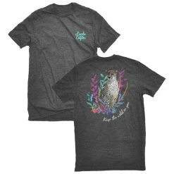 Lincoln Outfitters Ladies Keep The Wild In You Short Sleeve T-Shirt - LO-L198 - T-Shirts