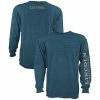 Lincoln Outfitters Men's Heavyweight Long Sleeve Pocket Graphic Tee Bluesteel Black Heather - LOLSPK-01-BSBH - Long Sleeve Shirts -Lincoln Outfitters Store 22f88fa4a9ebec11531eedb322918b9f10d385bb LOLSPK 01 BLUESTEEL BLACK HEATHER