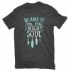 Lincoln Outfitters Ladies Blame My Wild Soul Short Sleeve T-Shirt - LO-L167 - T-Shirts -Lincoln Outfitters Store 26955cf73e3fa231e9c34596ac445e45bcc61479 LO L167 1