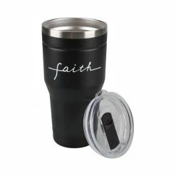 Lincoln Outfitters "Faith" 30 oz. Religious Tumbler, Black - 89-632-0204 - Tumblers -Lincoln Outfitters Store 395815d251dca8dfc531ea793f22df943a786670 32631055 3