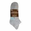 Lincoln Outfitters Women's Ultra-Dri No-Show Sock 3 Pack Grey - L3/72036-G - Socks Women's -Lincoln Outfitters Store 65275fc125021e0677025de140ca11343b212311 86591910
