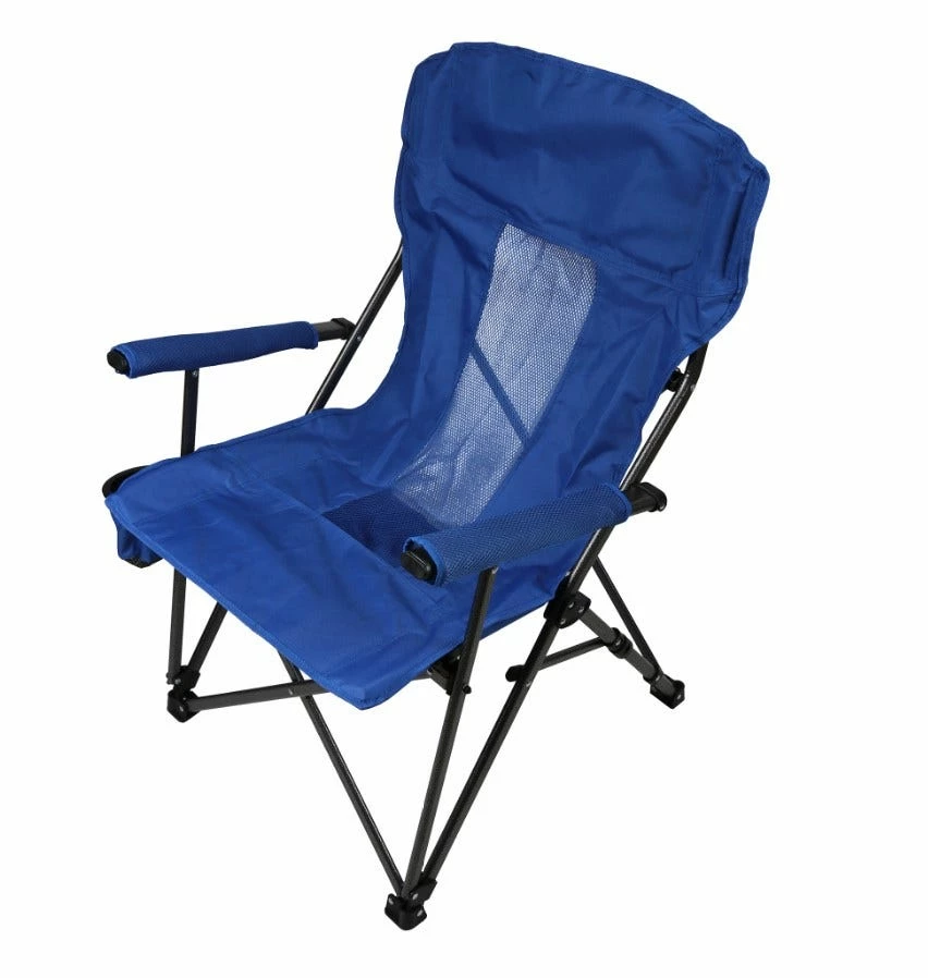 Lincoln Outfitters Hard Arm Folding Chair Blue 87-840-0204 - Camp Furniture 4 Lincoln Outfitters Hard Arm Folding Chair Blue 87-840-0204 - Camp Furniture - Image 2