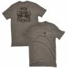 Lincoln Outfitters Men's Short Sleeve Strength 4X4 T-Shirt Walnut Dark Heather - LO-135 - T-Shirts -Lincoln Outfitters Store 8ba8f887474d4007645b5a64f99d2eda5b75575f LO 135 WALNUT DARK HEATHER