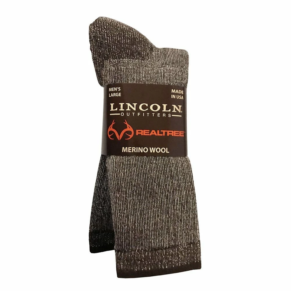 Lincoln Outfitters Men's Merino Wool Boot Sock 2 Pack Brown - RT/L2/9743-BRN - Socks 3 Lincoln Outfitters Men's Merino Wool Boot Sock 2 Pack Brown - RT/L2/9743-BRN - Socks