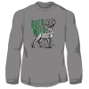 LO Youth Boy's Buck Wild Long Sleeve T-Shirt Gray - LOYMM-04 - T-Shirts 2 LO Youth Boy's Buck Wild Long Sleeve T-Shirt Gray - LOYMM-04 - T-Shirts -Lincoln Outfitters Store 9378f02b1f187f05b9036ba5cdb99cba6a9a92fe LOYMM 04 FROST GRAY