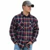 Lincoln Outfitters Men's Big and Tall Brawny Flannel Navy LOFB-A0522BT - Long Sleeve Shirts -Lincoln Outfitters Store a829d4733f1fc6b1bb6350cd00cdd3695b8d1469 LOFB A0522 1