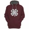 Lincoln Outfitters 4-H Filled Clover Men's Long Sleeve Fleece Hoodie - 4HH-03-MAR - Hooded Sweatshirts -Lincoln Outfitters Store a8d0d9b52fbe44d0fc3f5ba63769dbb496668047 4HH 03 MAR