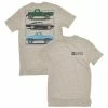 Lincoln Outfitters Men's Short Sleeve Three Truck Pure American T-Shirt Oatmeal - LO-130-O - T-Shirts -Lincoln Outfitters Store ad0c02e37e0cf1d005a46f6af46556f4c39ca776 LO 130 OATMEAL