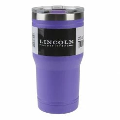 Lincoln Outfitters 20 oz. Tumbler, Purple - 87-950-0204 - Water Bottles & Hydration
