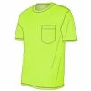 Lincoln Outfitters Men's Heavyweight Relaxed Fit Short Sleeve Pocket Tee Safety Green - LOPK-01R-SFG - Pocket T-Shirt -Lincoln Outfitters Store dbbf39cee58e05b51523ecbb652b3e5d6e744b7e LOPK 01R SAFETY GREEN