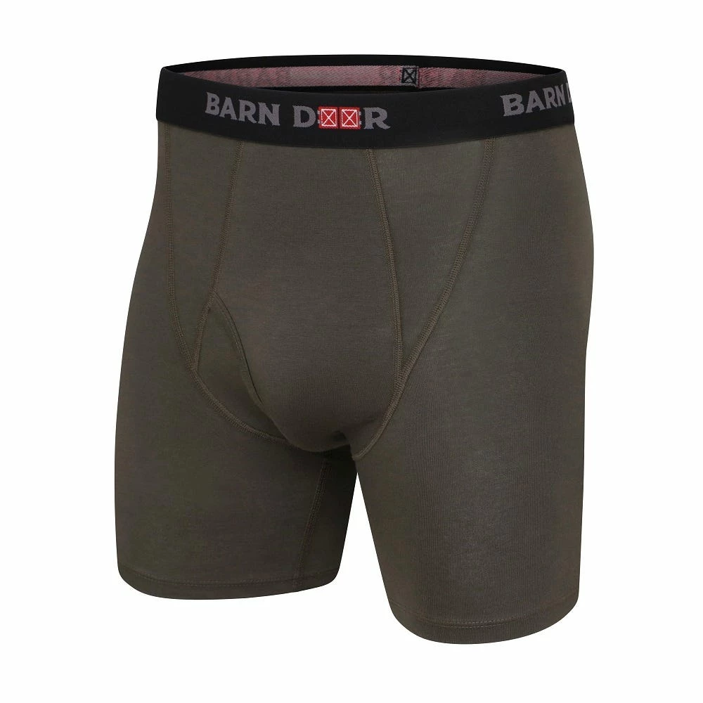 Barn Door by Lincoln Outfitters Crew Cab Cotton Boxers Green - XLO9787-377 - Boxer Briefs 3 Barn Door by Lincoln Outfitters Crew Cab Cotton Boxers Green - XLO9787-377 - Boxer Briefs