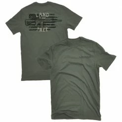 Lincoln Outfitters Men's Land Of The Free Short Sleeve T-Shirt - LO-121 - T-Shirts