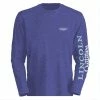 Lincoln Outfitters Ladie's Long Sleeve Logo Shirt, Spectrum Blue Dark Heather - LO-LLS708-SBDH - Long Sleeve Shirts Women's -Lincoln Outfitters Store f20531a65f9605a0e2dffaae9fcd71b6919473d5 LO LLS708 SBDH