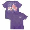 Lincoln Outfitters Youth Girl's Heifer in a Pansy Patch Short Sleeve T-Shirt - LOY-24 - T-Shirts -Lincoln Outfitters Store fb48a5e0ecc2d74a750ccd67da91755caa7b4756 LOY 24 1